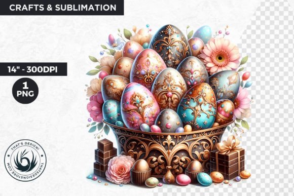 Download Easter Basket Eggs Clipart - Premium Resources
