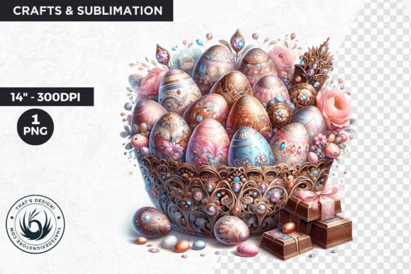 Download Easter Basket Eggs Clipart - Premium Resources
