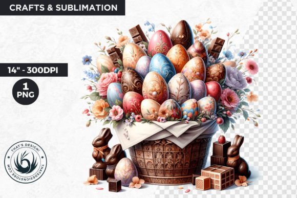 Download Easter Basket Eggs Clipart - Premium Resources